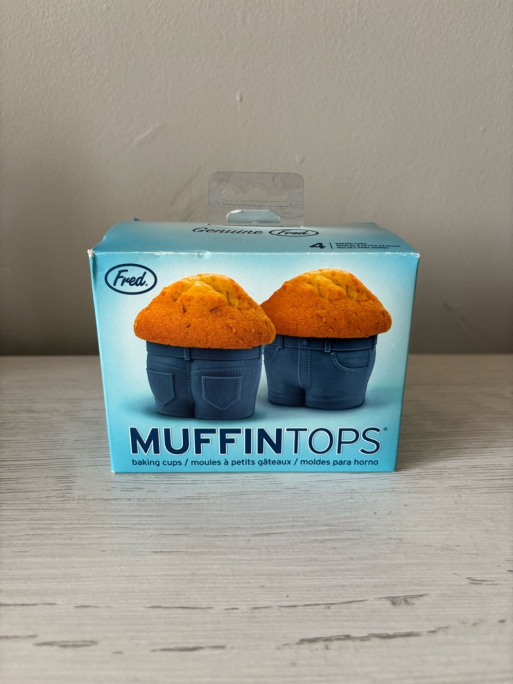MuffinTops Baking Cups - 4 silicone molds
